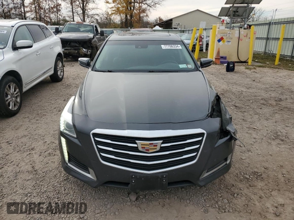2016 Cadillac CTS Sedan Luxury Collection RWD with VIN 1G6AR5SX0G0158532, listed as a Copart auction lot 77706334 with 66,325 mi miles and Non Repairable. Bid and sale history available at carsss.com. Image 5.