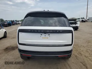 2024 Land Rover Range Rover SE with VIN SALKPBFU4RA209767, listed as a Copart auction lot 55828995 with 15,212 mi miles and Salvage title. Bid and sale history available at DreamBid. Image 6.