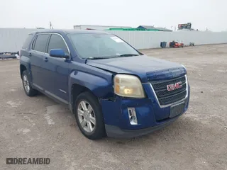 2010 GMC Terrain SLE-1 with VIN 2CTALBEW1A6392990, listed as a IAAI auction lot 41742955 with 135,375 mi miles. Bid and sale history available at carsss.com. Image 1.