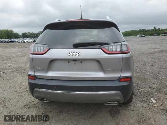 2019 Jeep Cherokee Limited with VIN 1C4PJMDX6KD216537, listed as a Copart auction lot 61259515 with 59,422 mi miles and Salvage title. Bid and sale history available at DreamBid. Image 6.