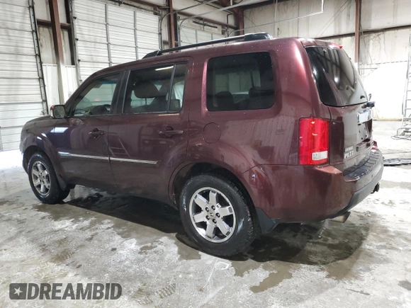 2009 Honda Pilot Touring with VIN 5FNYF48949B054041, listed as a Copart auction lot 54987215 with 257,800 mi miles and Clean Title. Bid and sale history available at carsss.com. Image 2.