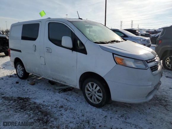 2018 Chevrolet City Express Cargo Van LT with VIN 3N63M0ZNXJK696891, listed as a Copart auction lot 89279615 with 127,628 mi miles and Clean Title. Bid and sale history available at carsss.com. Image 4.