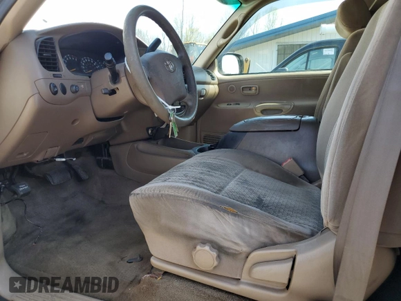 2003 Toyota Tundra SR5 with VIN 5TBBT44133S365874, listed as a Copart auction lot 53633475 with 161,893 mi miles and Clean Title. Bid and sale history available at DreamBid. Image 7.