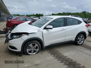 2021 Honda HR-V LX with VIN 3CZRU6H3XMM756865, listed as a Copart auction lot 56543435 with 49,931 mi miles and Salvage title. Bid and sale history available at DreamBid. Image 1.