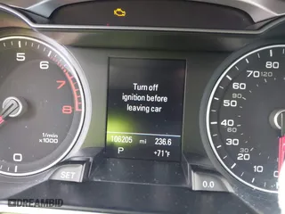 2016 Audi A4 Premium with VIN WAUBFAFLXGN004596, listed as a IAAI auction lot 42125046 with 106,205 mi miles. Bid and sale history available at carsss.com. Image 7.