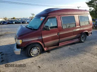 1995 Ford Econoline Cargo with VIN 1FDEE14H4SHB66776, listed as a Copart auction lot 76501244 with 126,673 mi miles and Salvage Title. Bid and sale history available at DreamBid. Image 1.
