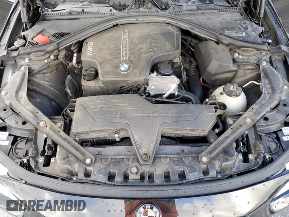 2014 BMW 4 Series 428i with VIN WBA3V5C5XEP747796, listed as a Copart auction lot 77242064 with 62,677 mi miles and Non repairable. Bid and sale history available at DreamBid. Image 12.