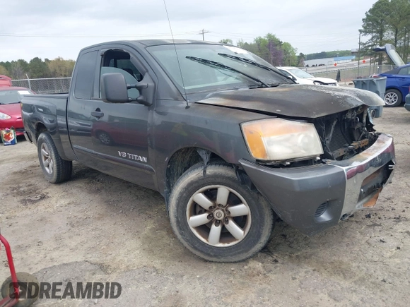 2008 Nissan Titan SE with VIN 1N6AA06A18N340867, listed as a IAAI auction lot 41945393 with Not Provided miles. Bid and sale history available at carsss.com. Image 1.