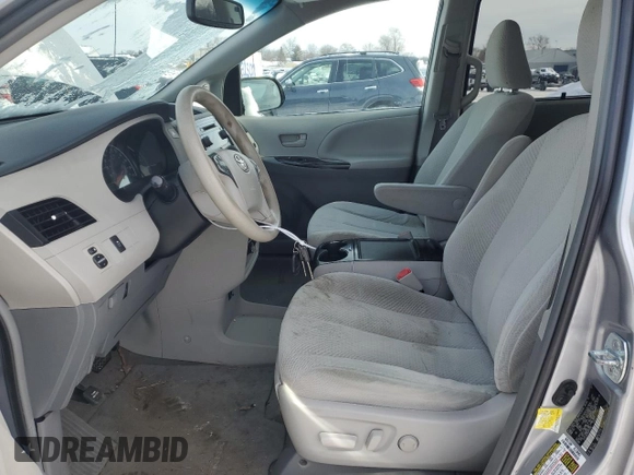 2012 Toyota Sienna LE with VIN 5TDJK3DC8CS041482, listed as a Copart auction lot 41979525 with 225,392 mi miles and Clean Title. Bid and sale history available at carsss.com. Image 7.