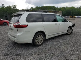 2015 Toyota Sienna XLE with VIN 5TDYK3DC7FS585748, listed as a Copart auction lot 55459495 with Not provided miles and Salvage title. Bid and sale history available at DreamBid. Image 3.