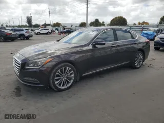 2016 Hyundai Genesis 3.8L with VIN KMHGN4JEXGU106973, listed as a Copart auction lot 51666175 with NaN miles and Clean Title. Bid and sale history available at carsss.com. Image 1.