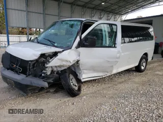 2012 Chevrolet Express Passenger 1LS z VIN 1GAZGZFA0C1194298, wystawiony jako Copart lot #78395734 z przebiegiem 134 333 mil mil oraz Szkoda całkowita • Salvage title. Historia ofert i sprzedaży dostępna na DreamBid. Obrazek 1.