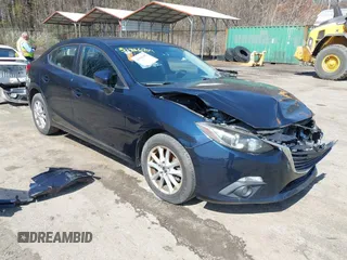 2016 Mazda 3 i Touring with VIN JM1BM1V76G1290239, listed as a IAAI auction lot 41942183 with 83,723 mi miles and . Bid and sale history available at DreamBid. Image 1.