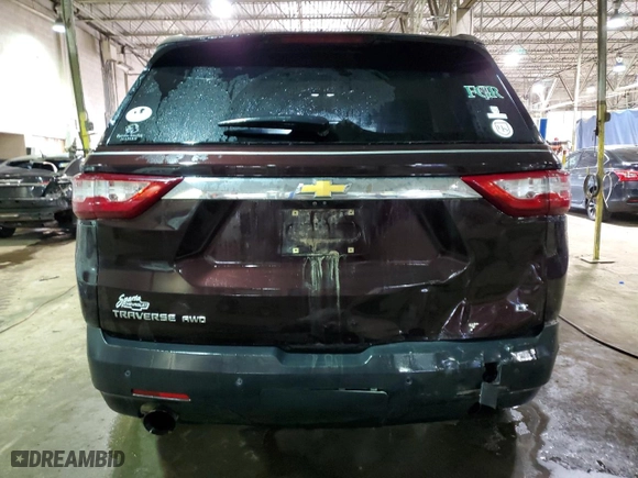 2020 Chevrolet Traverse LT Leather with VIN 1GNEVHKW3LJ109498, listed as a Copart auction lot 83551664 with 90,027 mi miles and Non Repairable. Bid and sale history available at carsss.com. Image 6.