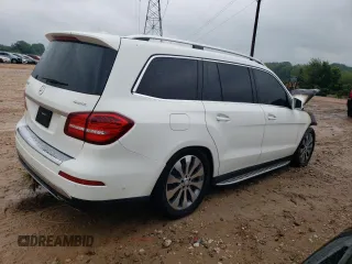 2017 Mercedes-Benz GLS with VIN 4JGDF6EE1HA834254, listed as a Copart auction lot 62611443 with 126,799 mi miles. Bid and sale history available at carsss.com. Image 3.