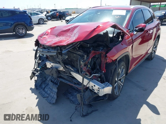 2017 Lexus RX with VIN 2T2BGMCA2HC017573, listed as a IAAI auction lot 41855347 with 57,010 mi miles. Bid and sale history available at carsss.com. Image 6.