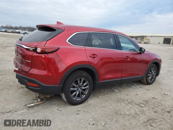 2022 Mazda CX-9 Touring with VIN JM3TCBCY2N0607128, listed as a Copart auction lot 86246044 with 61,526 mi miles and Salvage Title. Bid and sale history available at DreamBid. Image 3.