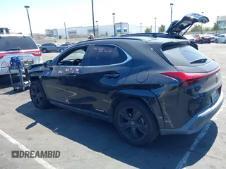 2021 Lexus UX 250h z VIN JTHP9JBH2M2048461, wystawiony jako IAAI lot #42017871 z przebiegiem 56 537 mil mil oraz . Historia ofert i sprzedaży dostępna na DreamBid. Obrazek 15.
