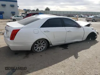 2015 Cadillac CTS Luxury RWD with VIN 1G6AR5SX3F0133672, listed as a Copart auction lot 44944205 with 52,857 mi miles and Salvage Title. Bid and sale history available at DreamBid. Image 3.