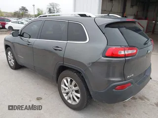 2014 Jeep Cherokee Limited z VIN 1C4PJMDB2EW182111, wystawiony jako IAAI lot #42179182 z przebiegiem 156 257 mil mil oraz . Historia ofert i sprzedaży dostępna na DreamBid. Obrazek 3.