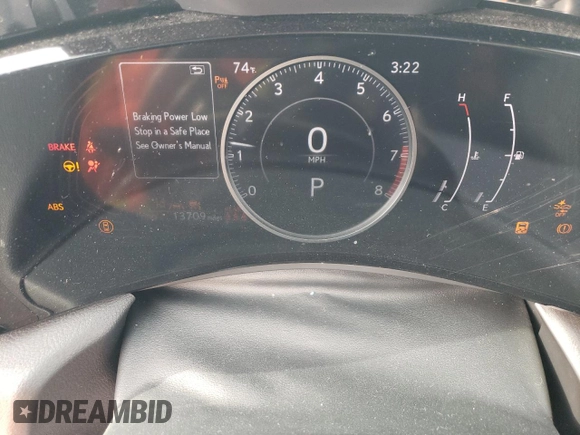 2022 Lexus NX with VIN 2T2GDCAZ8NC002654, listed as a Copart auction lot 84171684 with 13,709 mi miles and Salvage Title. Bid and sale history available at carsss.com. Image 9.