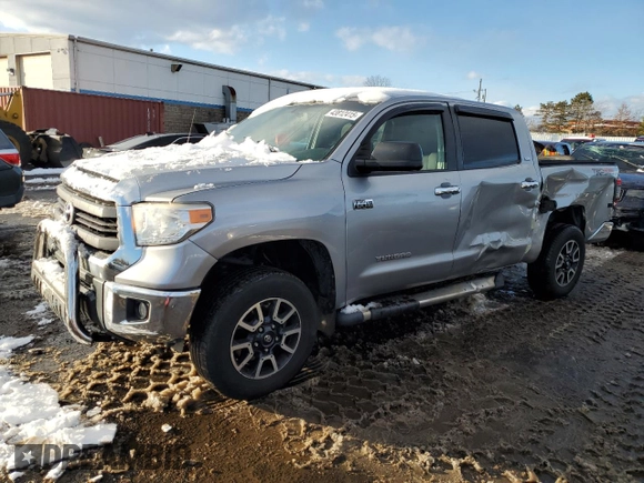 2015 Toyota Tundra 4WD Truck SR5 with VIN 5TFDY5F17FX435198, listed as a Copart auction lot 43812415 with 151,320 mi miles and Salvage Title. Bid and sale history available at carsss.com. Image 1.