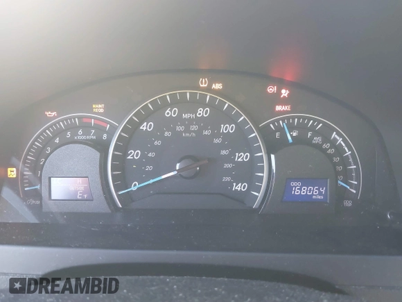 2014 Toyota Camry L with VIN 4T1BF1FK9EU392719, listed as a IAAI auction lot 41090249 with 168,064 mi miles. Bid and sale history available at carsss.com. Image 7.