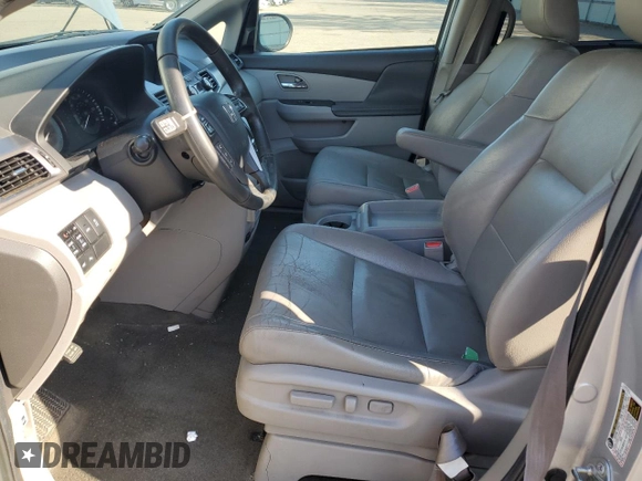 2014 Honda Odyssey Touring with VIN 5FNRL5H94EB094357, listed as a Copart auction lot 53930635 with 210,448 mi miles and Salvage Title. Bid and sale history available at carsss.com. Image 7.