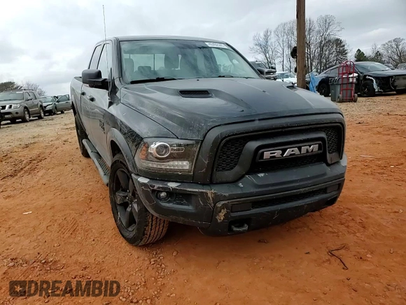 2019 Ram 1500 Classic Warlock with VIN 1C6RR6GG5KS692855, listed as a Copart auction lot 42492595 with 42,058 mi miles and Salvage Title. Bid and sale history available at carsss.com. Image 11.
