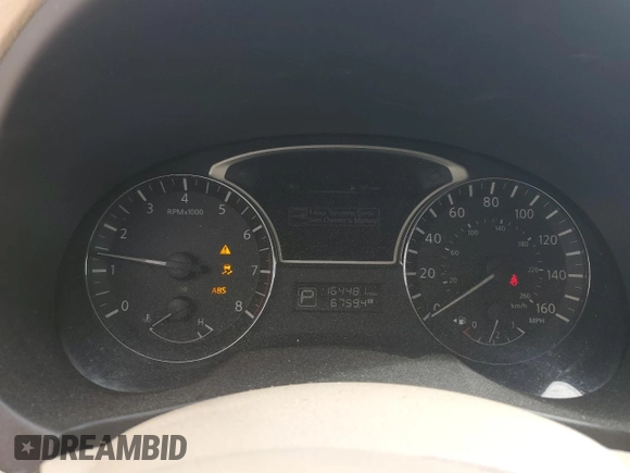 2015 Nissan Altima 2.5 with VIN 1N4AL3AP6FN317632, listed as a Copart auction lot 57136625 with 164,481 mi miles and Salvage title. Bid and sale history available at DreamBid. Image 9.