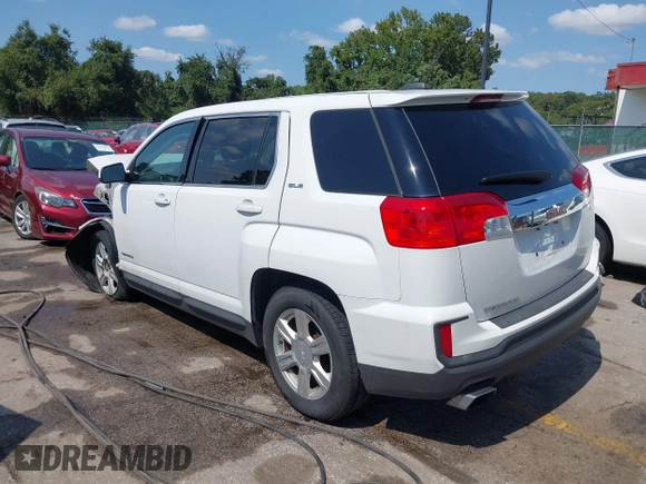 2016 GMC Terrain SLE with VIN 2GKALMEK0G6297094, listed as a IAAI auction lot 40269833 with 75,119 mi miles. Bid and sale history available at carsss.com. Image 3.