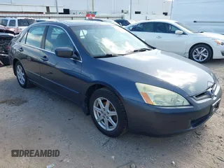 2003 Honda Accord EX z VIN 1HGCM66523A099959, wystawiony jako IAAI lot #42439835 z przebiegiem 227 821 mil mil oraz . Historia ofert i sprzedaży dostępna na DreamBid. Obrazek 1.