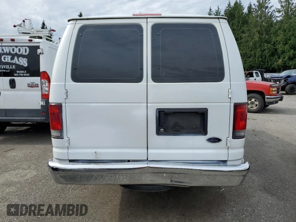 2012 Ford Econoline Passenger XL with VIN 1FBSS3BLXCDA01363, listed as a Copart auction lot 68358324 with 75,463 mi miles and Salvage Title. Bid and sale history available at DreamBid. Image 6.