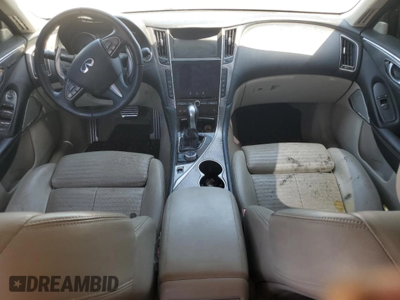 2017 Infiniti Q50 Red Sport 400 с VIN JN1FV7APXHM850015, выставлен на аукционе Copart как лот 56729395 с пробегом 134 199 миль миль и Чистый • Clean title. История ставок и продаж доступна на DreamBid. Изображение 8.