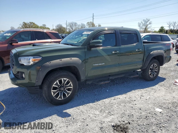 2022 Toyota Tacoma SR z VIN 3TMCZ5AN6NM479653, wystawiony jako Copart lot #47704285 z przebiegiem 57 618 mil mil oraz Szkoda całkowita • Salvage title. Historia ofert i sprzedaży dostępna na DreamBid. Obrazek 1.
