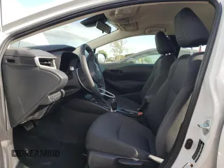 2022 Toyota Corolla Hybrid LE with VIN JTDEAMDE4NJ042155, listed as a Copart auction lot 53845215 with 28,254 mi miles and Salvage Title. Bid and sale history available at carsss.com. Image 7.