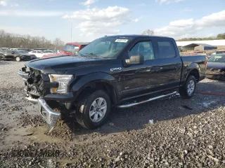 2017 Ford F-150 XL with VIN 1FTEW1CG9HFB34923, listed as a Copart auction lot 48491175 with 163,050 mi miles and Salvage Title. Bid and sale history available at DreamBid. Image 1.