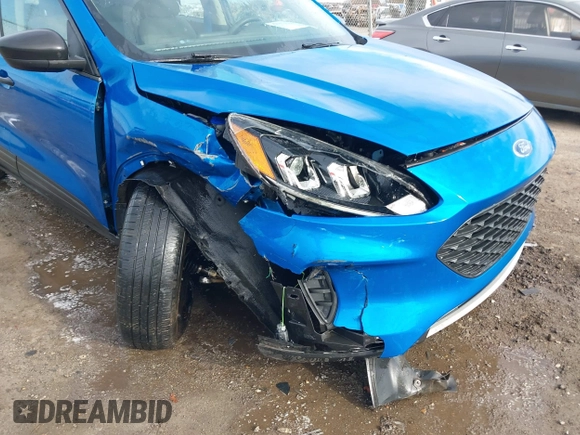 2020 Ford Escape S with VIN 1FMCU0F6XLUA23677, listed as a IAAI auction lot 41076948 with 105,124 mi miles and . Bid and sale history available at carsss.com. Image 6.