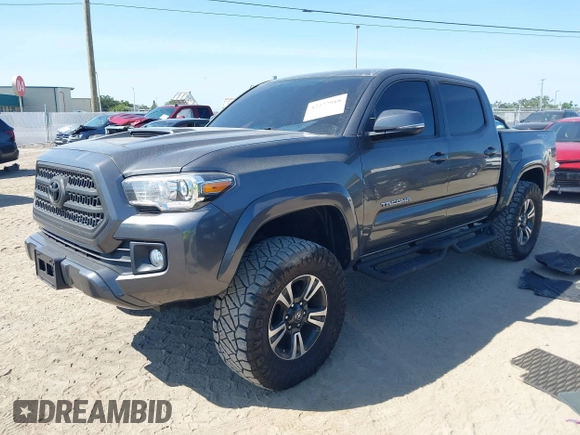 2017 Toyota Tacoma SR5 with VIN 3TMCZ5AN4HM052380, listed as a IAAI auction lot 42277918 with 62,238 mi miles and . Bid and sale history available at DreamBid. Image 18.