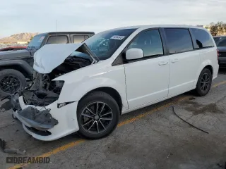 2018 Dodge Grand Caravan SE Plus with VIN 2C4RDGBG3JR309824, listed as a Copart auction lot 44644045 with 166,254 mi miles and Salvage Title. Bid and sale history available at carsss.com. Image 1.