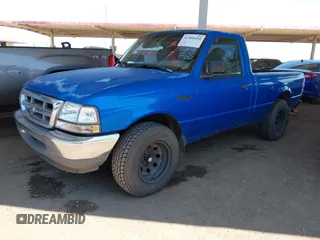 1999 Ford Ranger XL with VIN 1FTYR10V4XUB00261, listed as a IAAI auction lot 42468204 with 254,132 mi miles and . Bid and sale history available at DreamBid. Image 2.