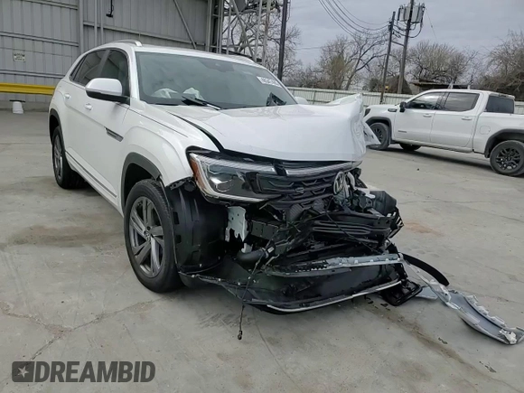2024 Volkswagen Atlas SEL R-Line with VIN 1V2AE2CA5RC235798, listed as a Copart auction lot 46347495 with 1,306 mi miles and Salvage title. Bid and sale history available at DreamBid. Image 11.