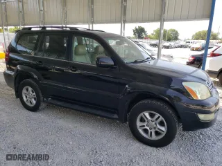 2007 Lexus GX 470 with VIN JTJBT20X170134631, listed as a Copart auction lot 69843724 with 285,469 mi miles and Salvage Title. Bid and sale history available at carsss.com. Image 4.