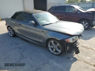 2010 BMW 1 Series 135i with VIN WBAUN9C5XAVK41340, listed as a Copart auction lot 52394575 with Not provided miles and Salvage title. Bid and sale history available at DreamBid. Image 4.