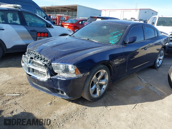 2014 Dodge Charger SXT with VIN 2C3CDXHGXEH148806, listed as a IAAI auction lot 41710035 with 210,296 mi miles and . Bid and sale history available at carsss.com. Image 2.