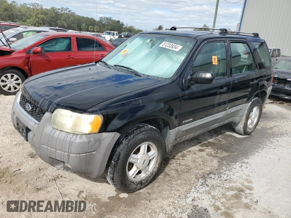 2001 Ford Escape with VIN 1FMYU03B91KC56563, listed as a Copart auction lot 81233934 with 173,775 mi miles and Non repairable. Bid and sale history available at DreamBid. Image 1.