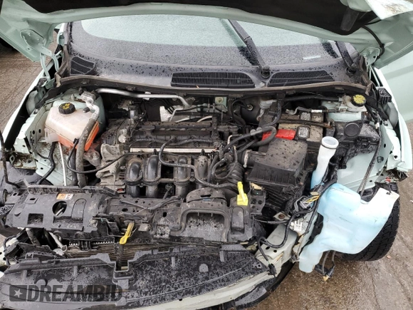 2019 Ford Fiesta SE with VIN 3FADP4EJ3KM154388, listed as a Copart auction lot 53260375 with 45,126 mi miles and Salvage Title. Bid and sale history available at DreamBid. Image 11.