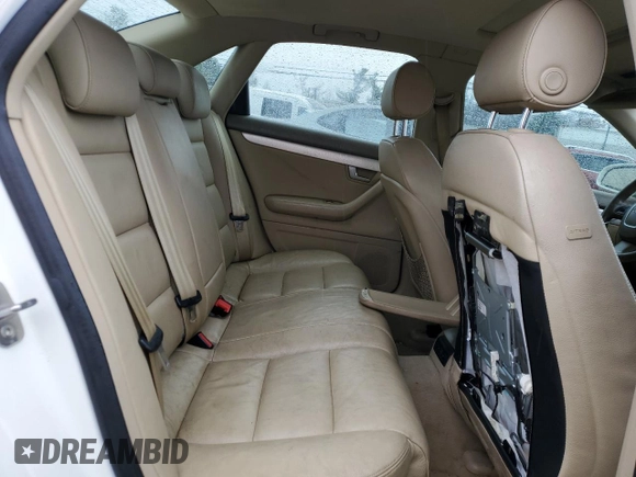 2005 Audi A4 3.2L with VIN WAUDG68EX5A480689, listed as a Copart auction lot 84401384 with 129,019 mi miles and Salvage Title. Bid and sale history available at carsss.com. Image 10.