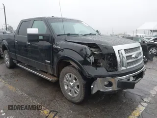 2012 Ford F-150 XL with VIN 1FTFW1ET4CKE34707, listed as a IAAI auction lot 41734865 with 193,275 mi miles. Bid and sale history available at carsss.com. Image 1.