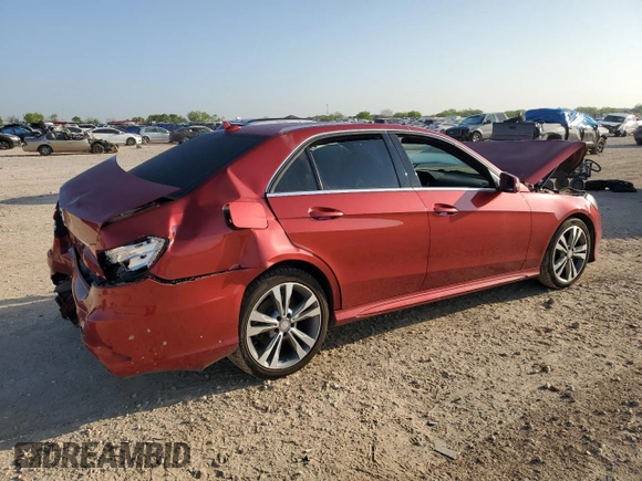 2016 Mercedes-Benz E 350 Sport with VIN WDDHF5KB0GB256432, listed as a Copart auction lot 50565715 with 228,090 mi miles and Salvage Title. Bid and sale history available at DreamBid. Image 3.